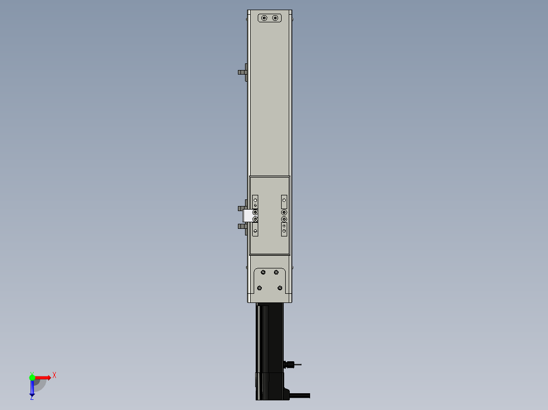 Toyo东佑达直线模组-ETH6-200-BC+煞車-反俯视图