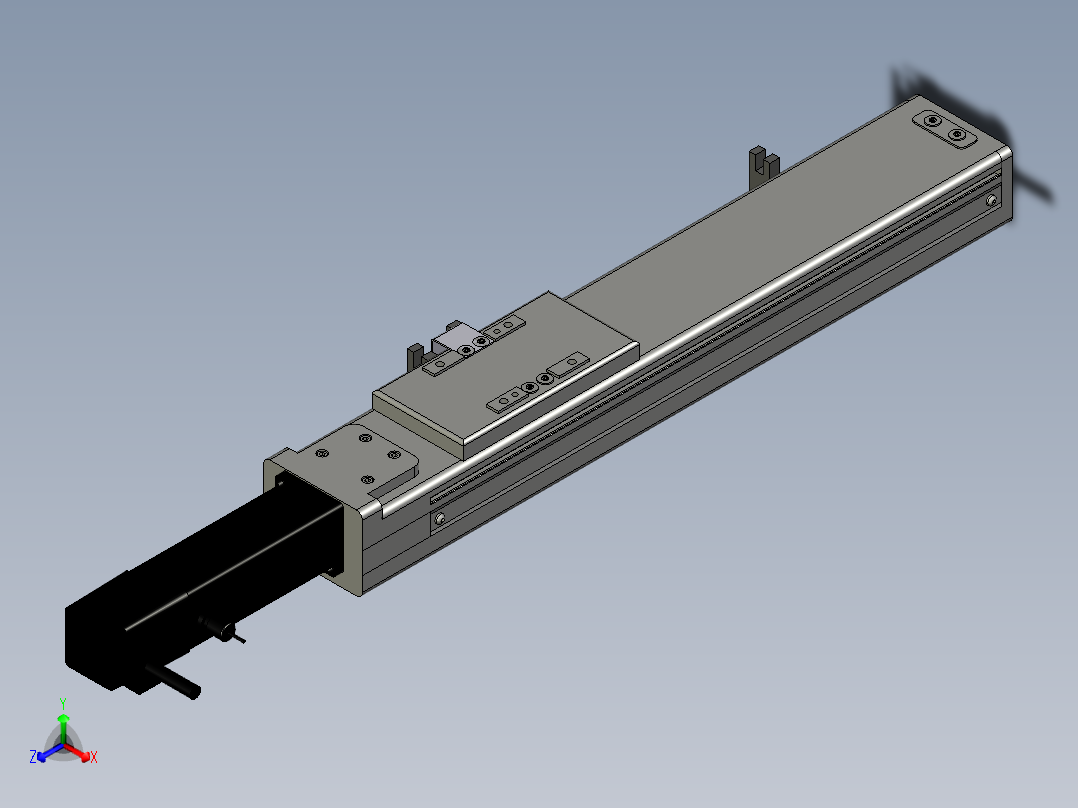 Toyo东佑达直线模组-ETH6-200-BC+煞車-反正等轴测图