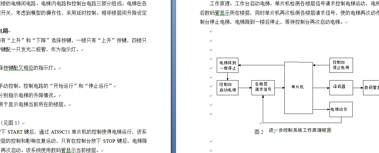 电梯自动控制系统的设计