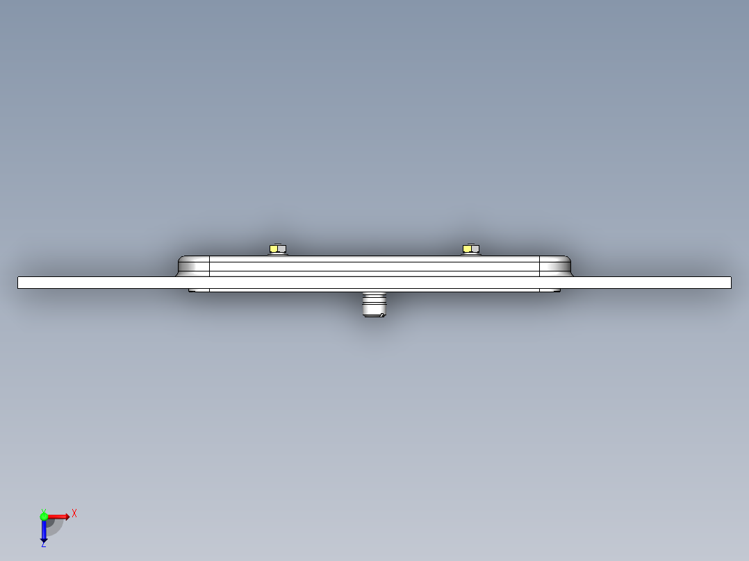 紧凑的盖子设计俯视图