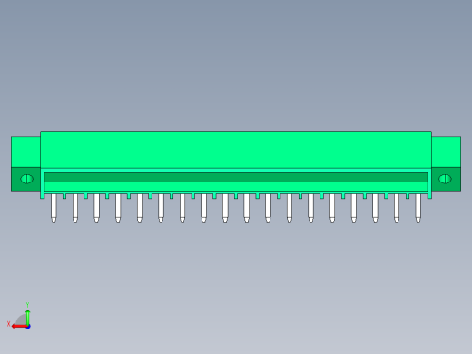 DEGSON 15EDG（公头） 3.5mm 螺钉锁紧，插拔式接线端子 FullPack-15EDGLM-3.5-18P-14-00AH后视缩略图
