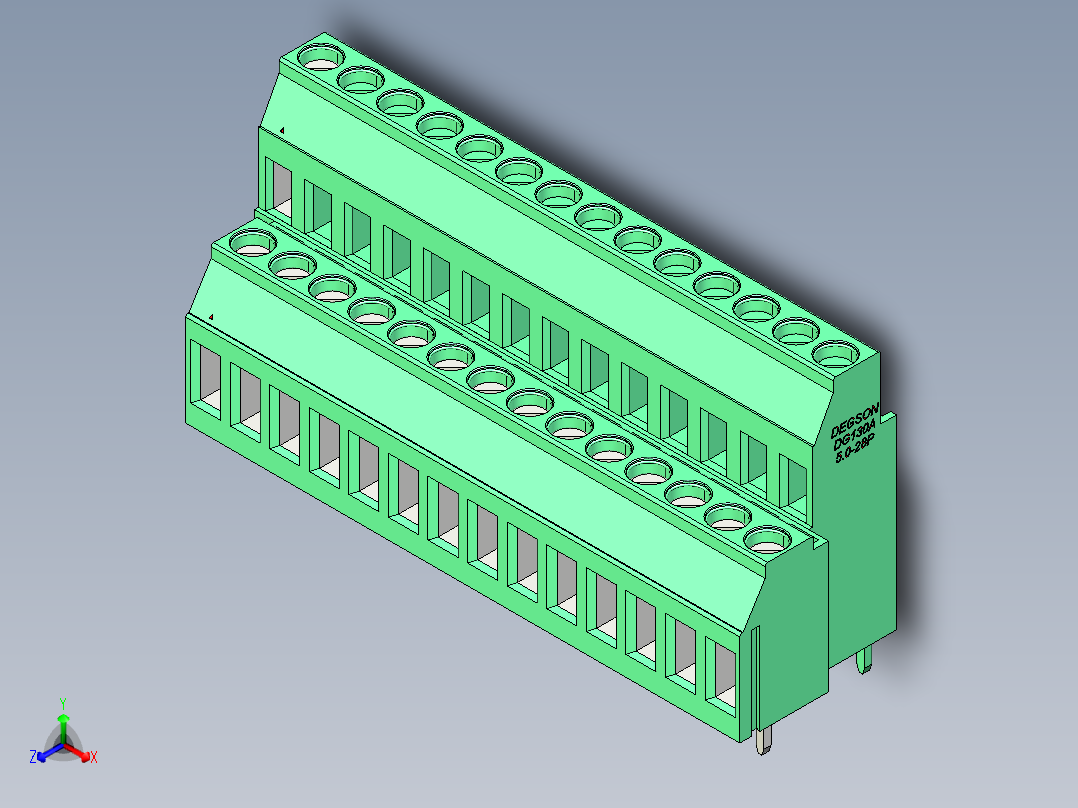 DG130A-5.0-28P-14-00AH主视图