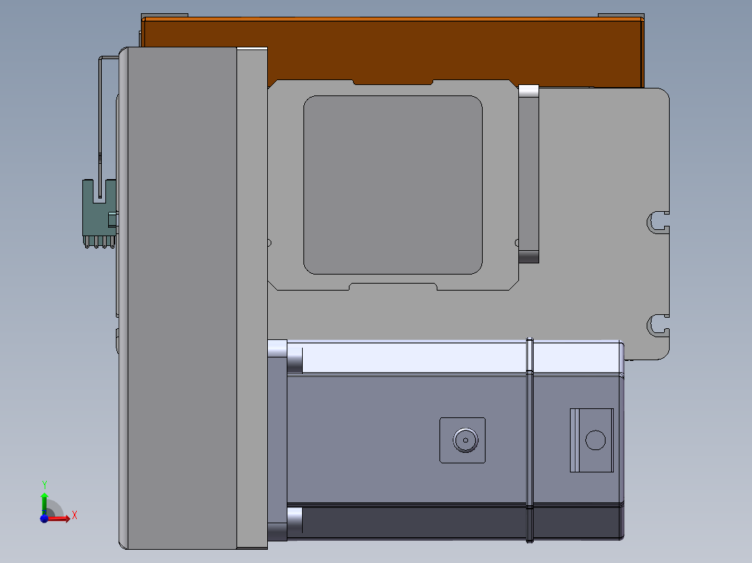 MCB同步带全封闭MCB22-LD-750W前视图