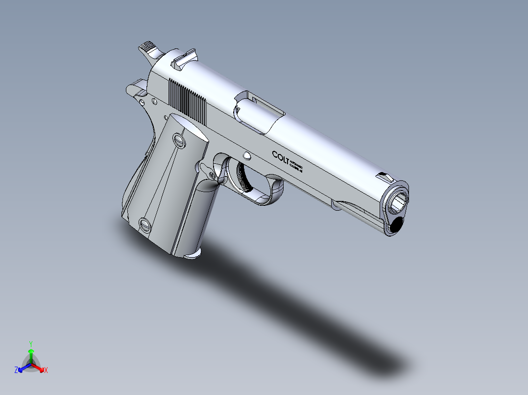 世界十大名枪之M1911A1手枪