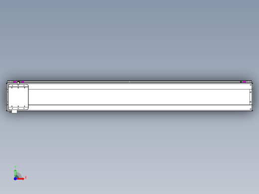 威洛博LC系列3d模型模组LC22H1Y-S1750前视缩略图