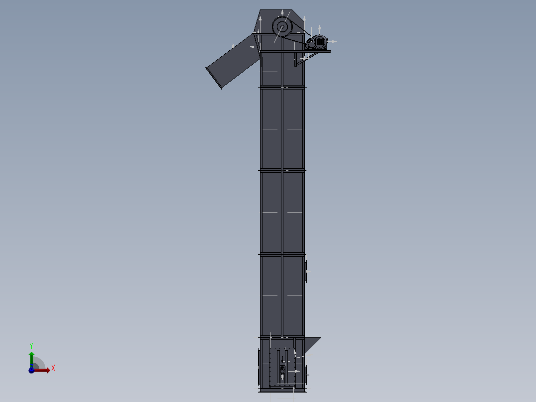机架装配+100+24.4.17+003主视图