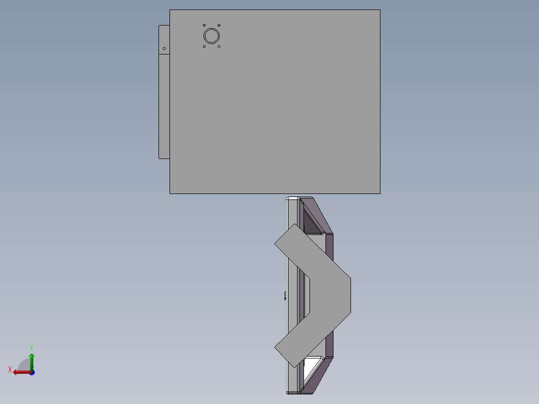 手动CCD500W 非标后视图