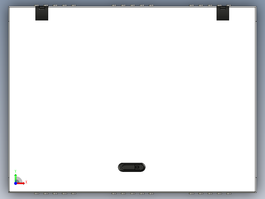 电器柜 电控柜 (51) 机械设计素材前视图