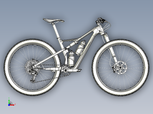 87---山地越野自行车结构模型sw2016三维图纸模型设计图纸前视缩略图