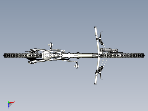 87---山地越野自行车结构模型sw2016三维图纸模型设计图纸俯视缩略图