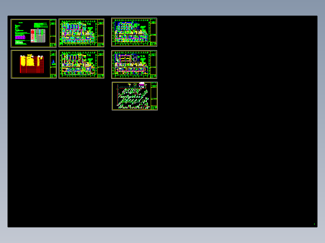 某办公楼空调平面图
