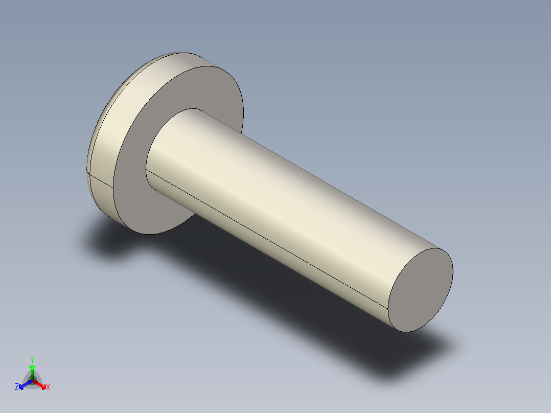 螺丝 M3.5 十字盘头-M3.5 x 13 Screw head.STEP