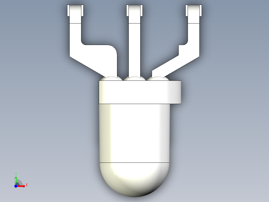 光电元件封装-KING_L-3W-RA前视图