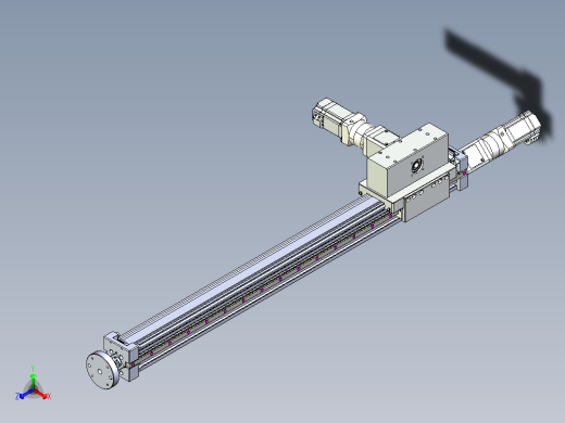威洛博直线电机模组EB6ZR-L140-S780-LZ575K-Z575K-MS3
