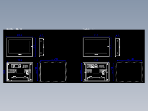 人机界面TG765G-MTUTET