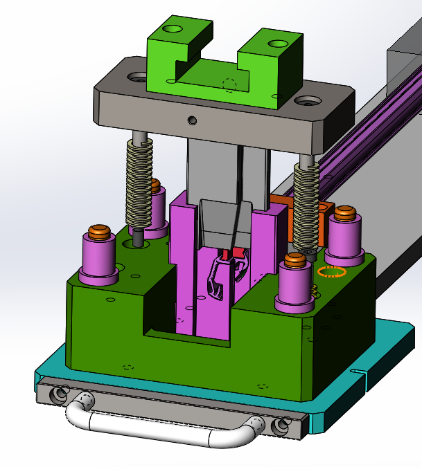 A20导槽双工位机架sw18可编辑