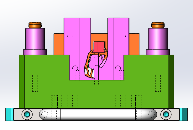 A20导槽双工位机架sw18可编辑