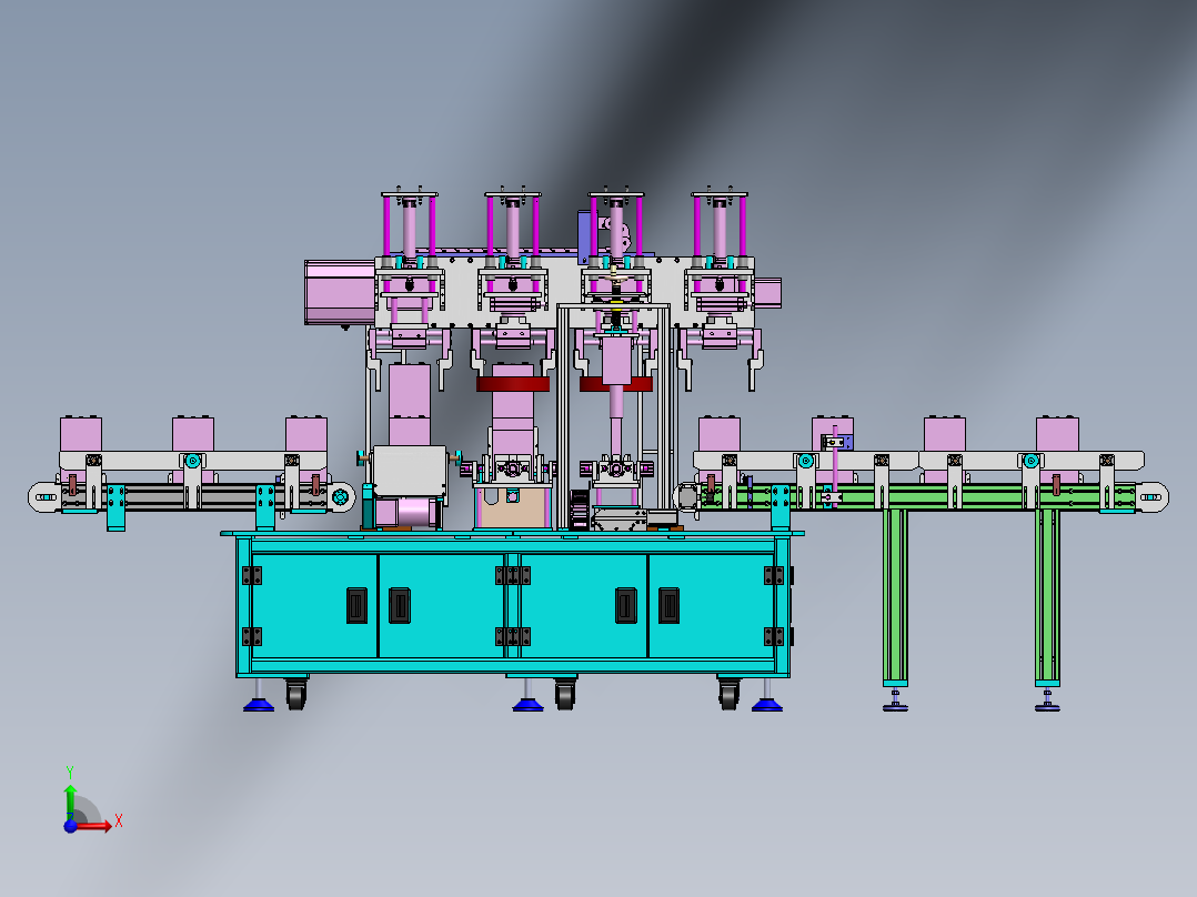 OCV清洗分选机sw15可编辑前视图