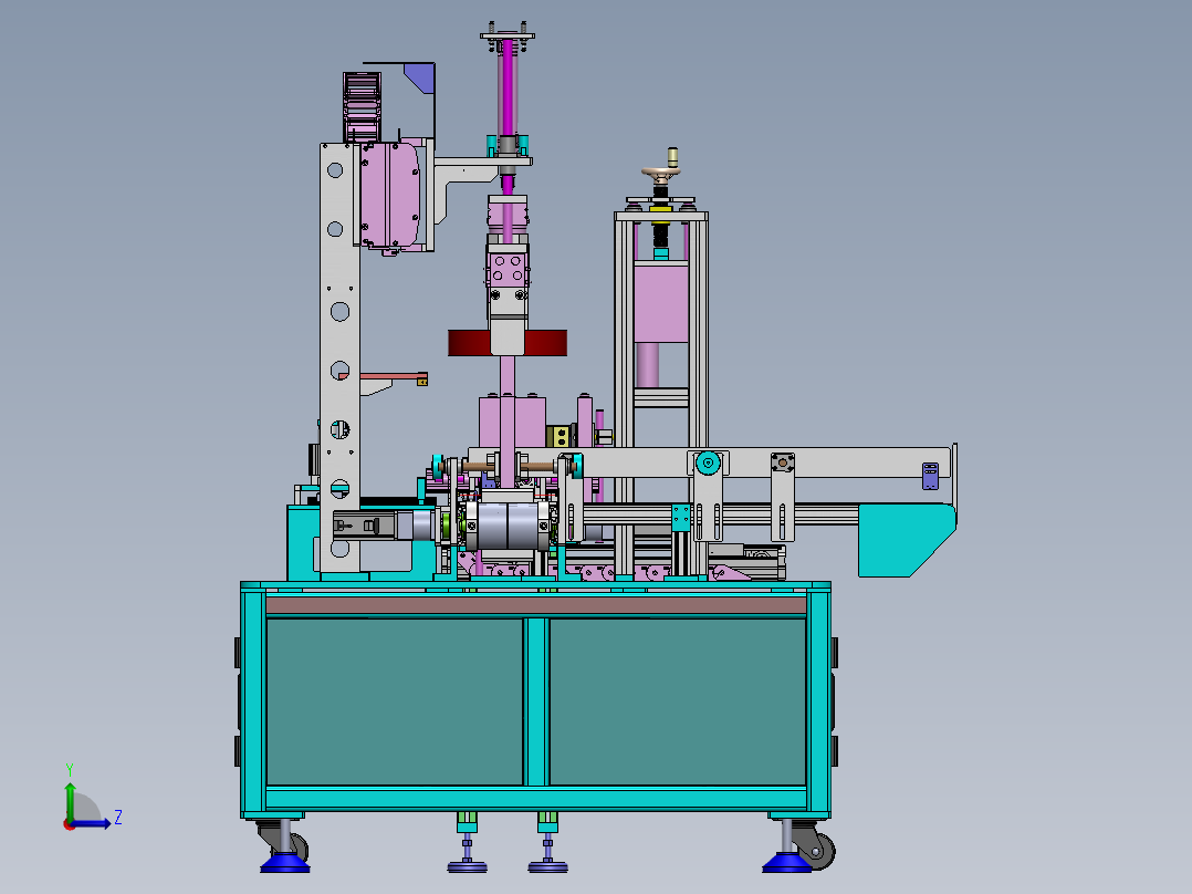 OCV清洗分选机sw15可编辑左视图