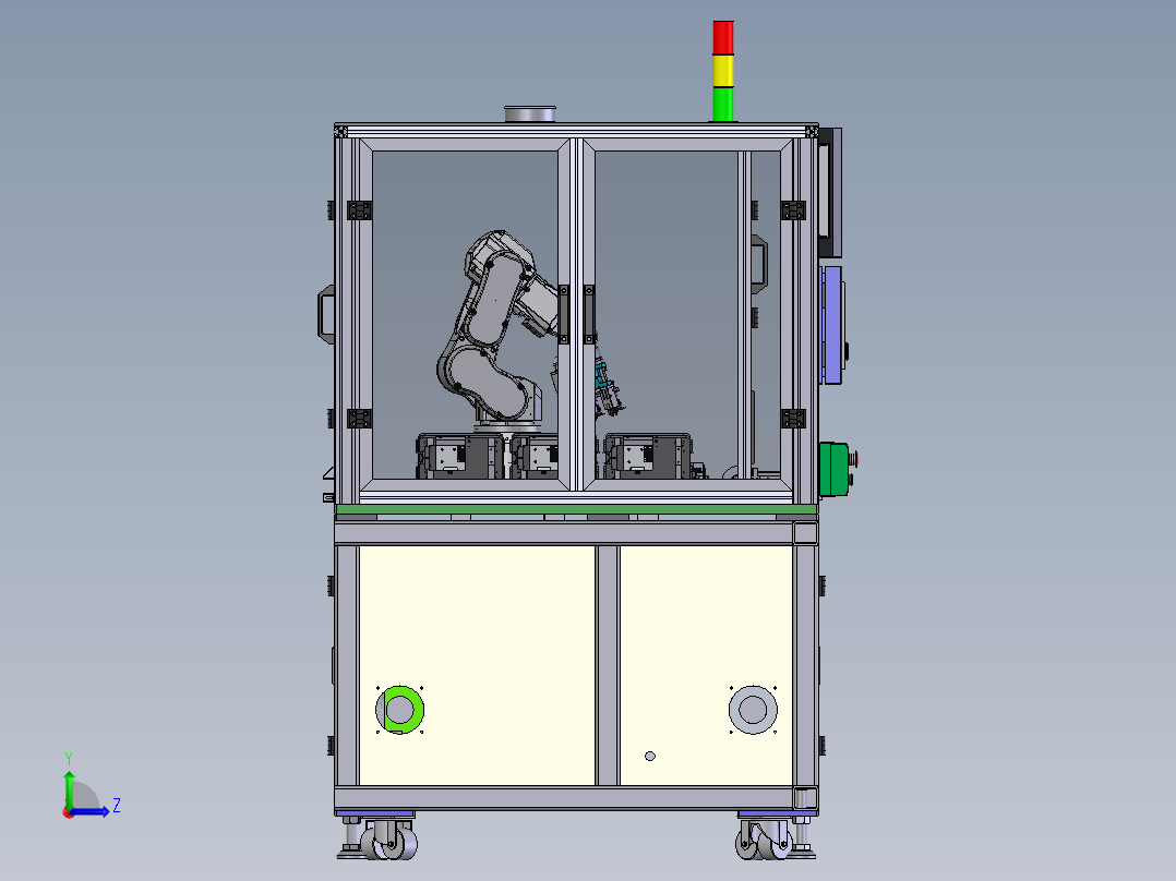 磁铁组装热保压设备(含DFM)sw17可编辑左视图