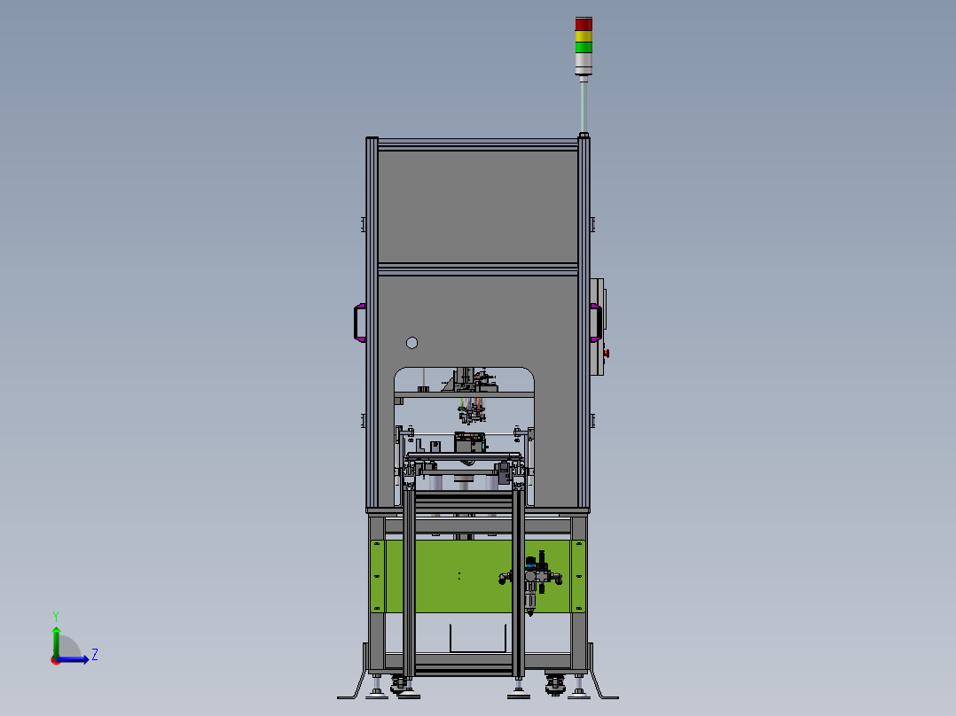 注油设备sw20可编辑左视图
