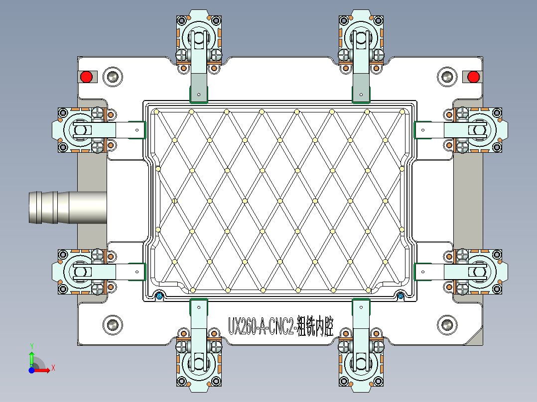 UX260-A-笔记本CNC工装夹具三维模型CNC2-20200309前视图