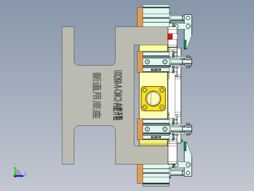 UX260-A-笔记本CNC工装夹具三维模型CNC2-20200309左视缩略图