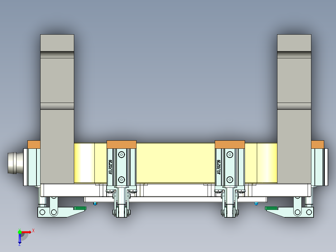 UX260-A-笔记本CNC工装夹具三维模型CNC2-20200309俯视图