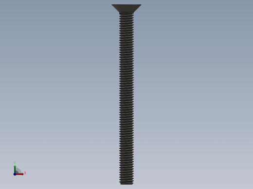 Screw_ISO_10642_M6x75_A2.SLDPRT前视缩略图