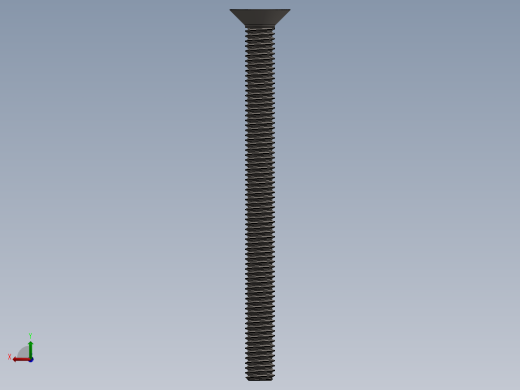Screw_ISO_10642_M6x75_A2.SLDPRT后视缩略图