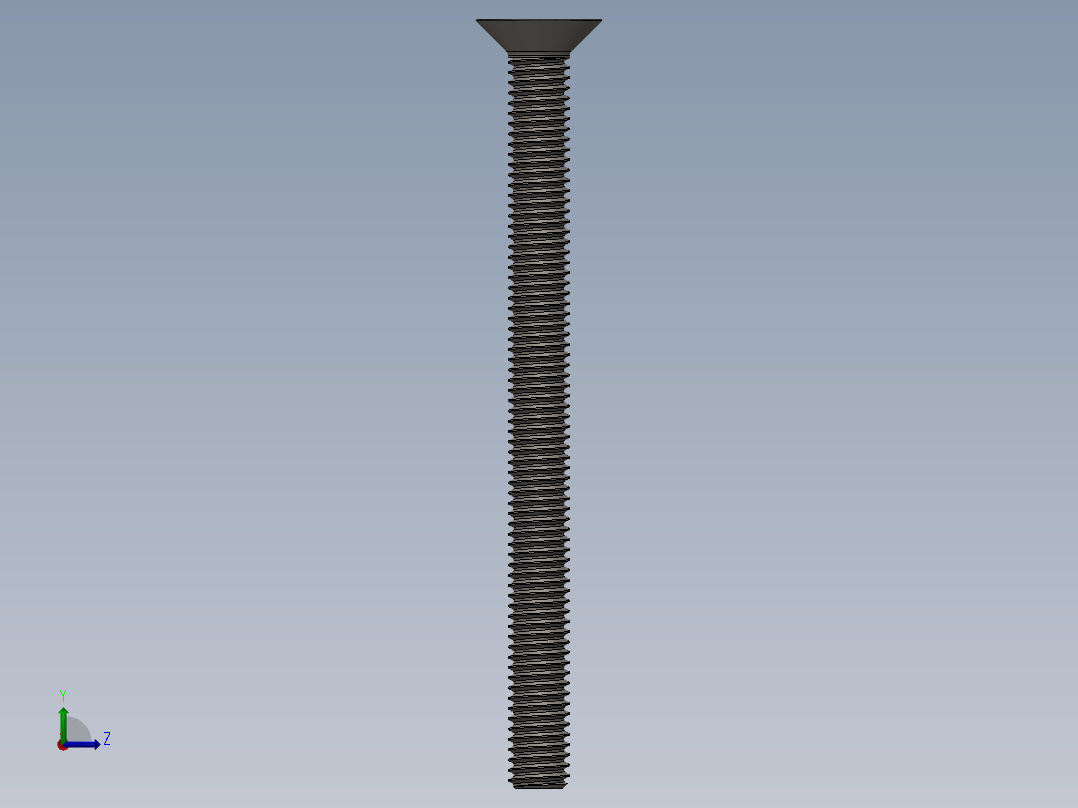 Screw_ISO_10642_M6x75_A2.SLDPRT左视图