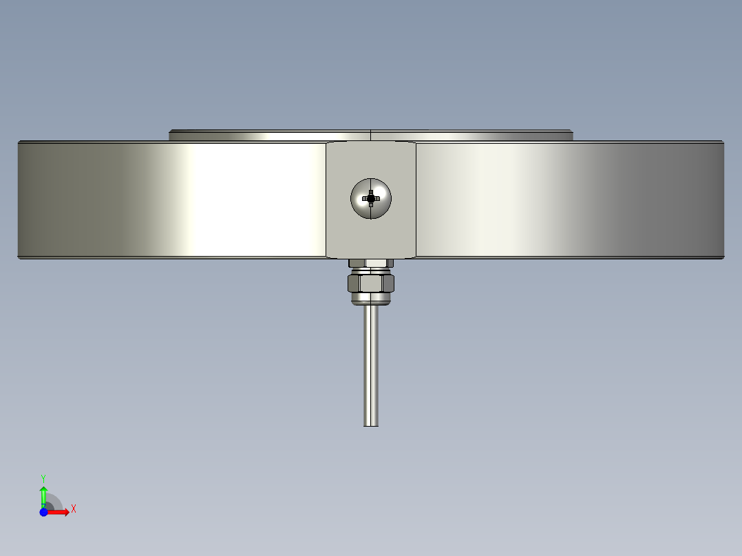 IP68 水下力扭矩传感器前视图
