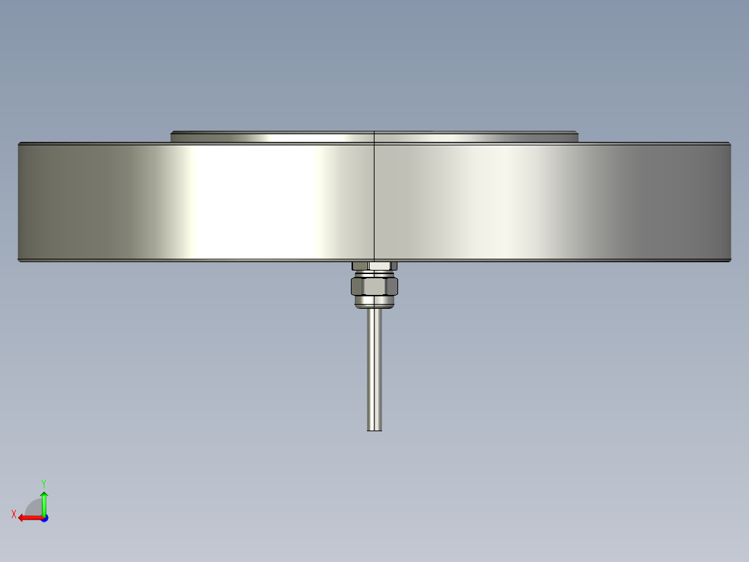 IP68 水下力扭矩传感器后视图