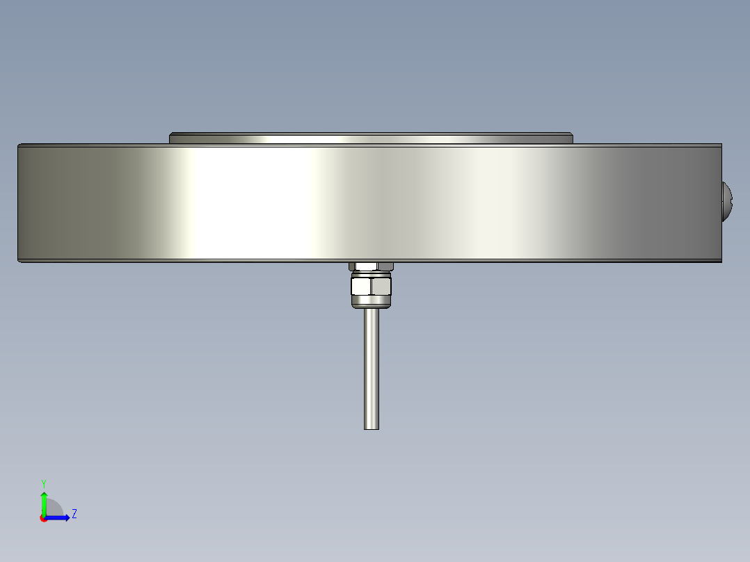 IP68 水下力扭矩传感器左视图