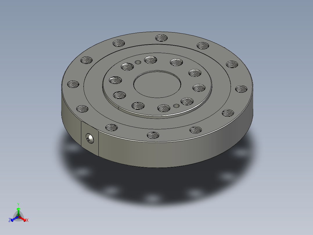 IP68 水下力扭矩传感器正等轴测图