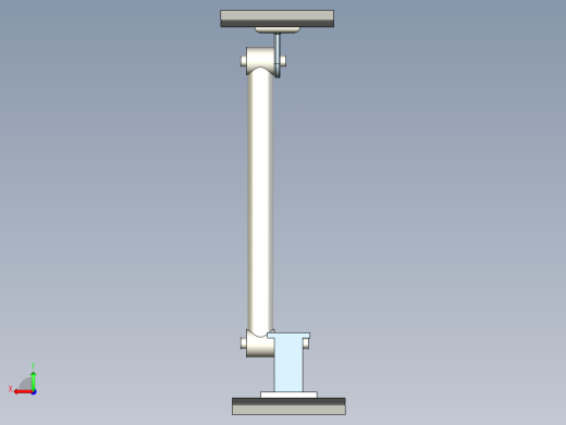由杆支撑的梁后视缩略图
