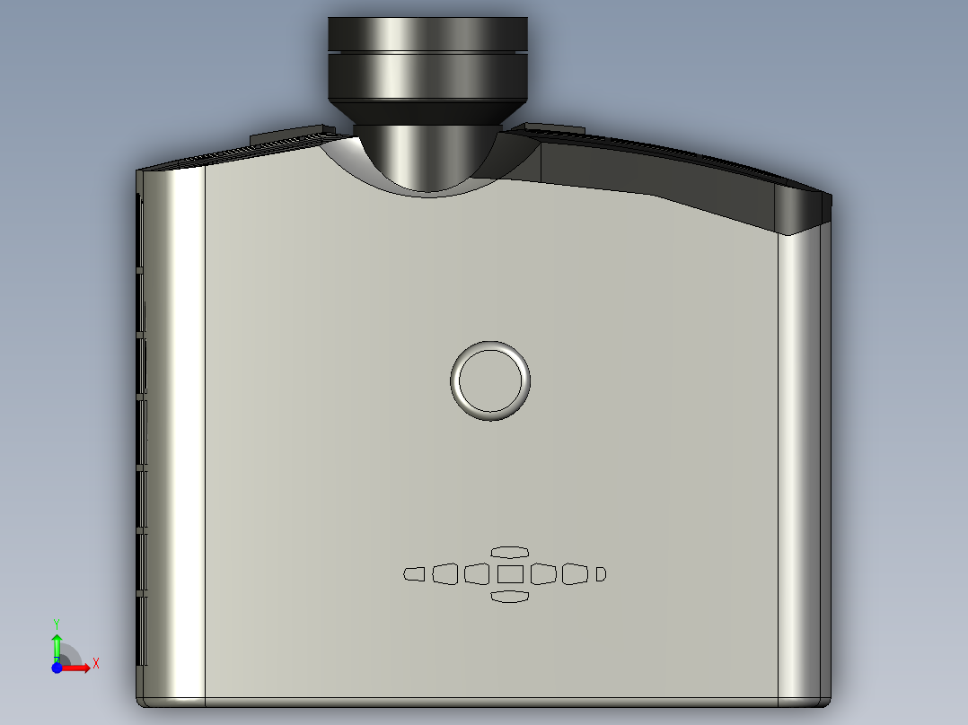 投影仪(6)前视图