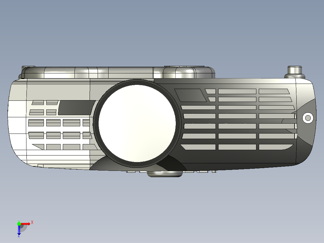 投影仪(6)俯视图