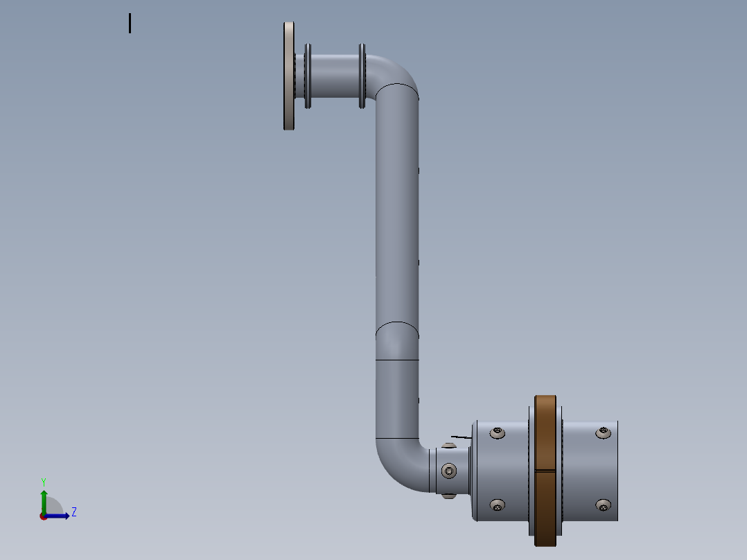 AGV小车、AGV(108)左视图