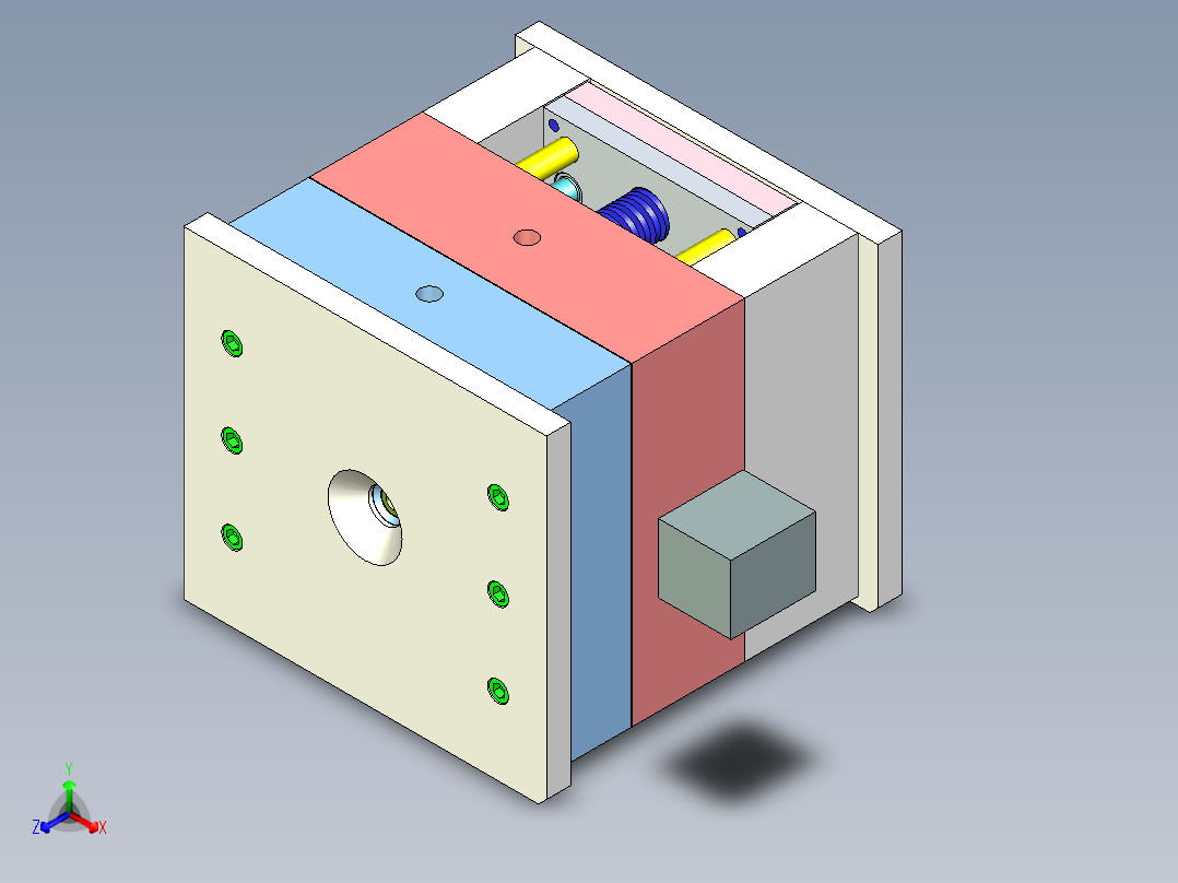 净化器机座上盖（多镶件）