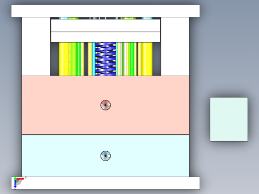 净化器机座上盖（多镶件）俯视缩略图