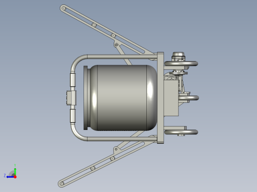 农业机械车体的喷雾机右视缩略图