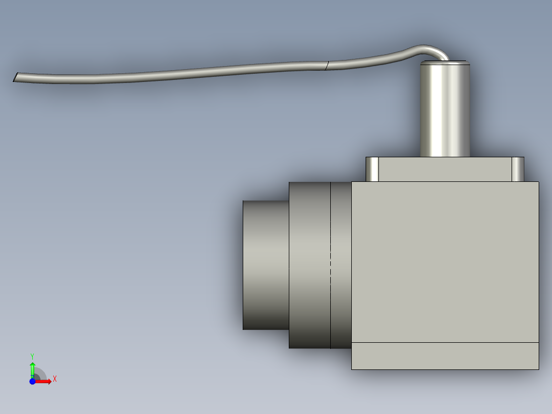 新光纤光路红光结构-1前视图