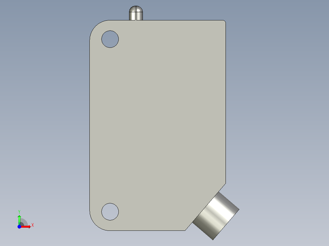 智能门房卡制造设备-E3Z-D61前视图