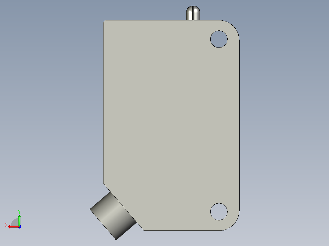 智能门房卡制造设备-E3Z-D61后视图
