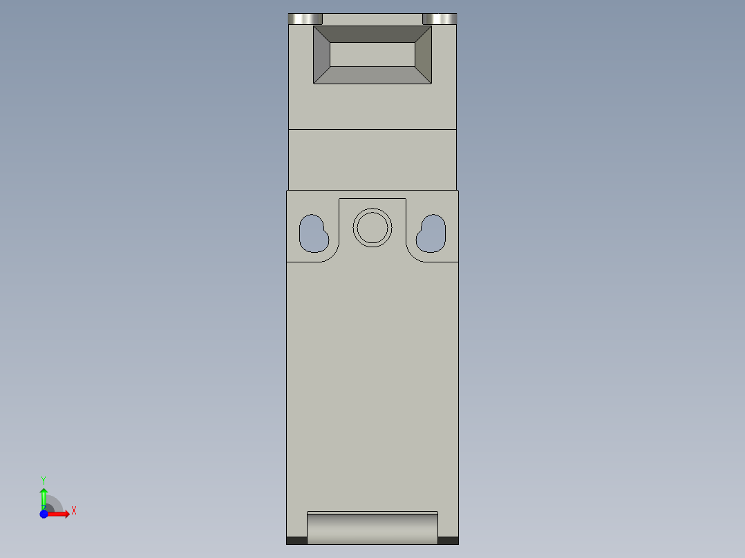 锁体D4NS_1BF前视图