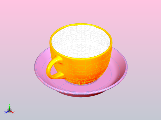 茶杯正等轴测缩略图