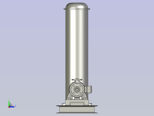 清洗底座装配左视缩略图