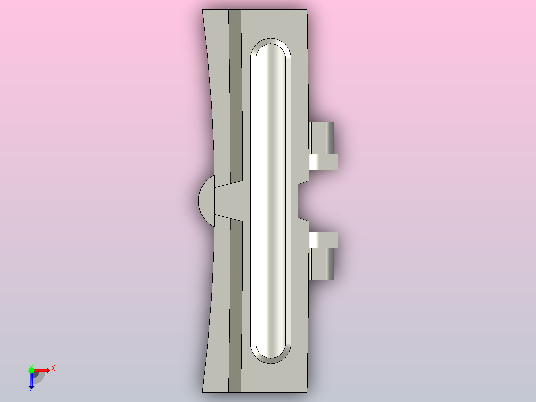 YBTL140F-AZ1-C1 140宽摩擦顶链俯视图