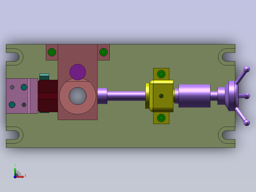 ca6140机床拨叉（831003）工艺及钻φ22花键底孔夹具设计【含三维SW】前视缩略图
